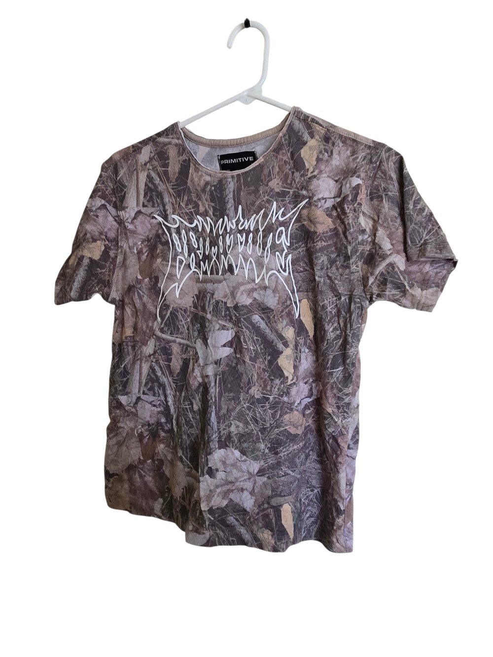 Primitive Women’s Camo Short Sleeve Tee - Brown & Tan